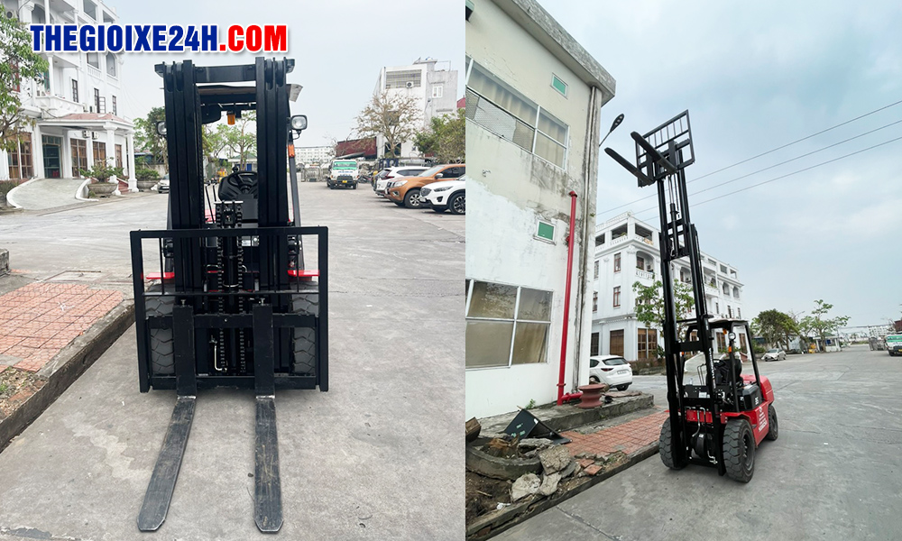 Ứng dụng của xe nâng dầu 3.5 tấn A Series