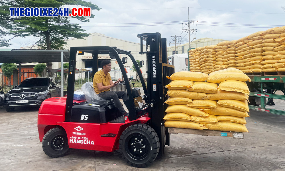 Xe nâng dầu 3.5 tấn A Series chính hãng