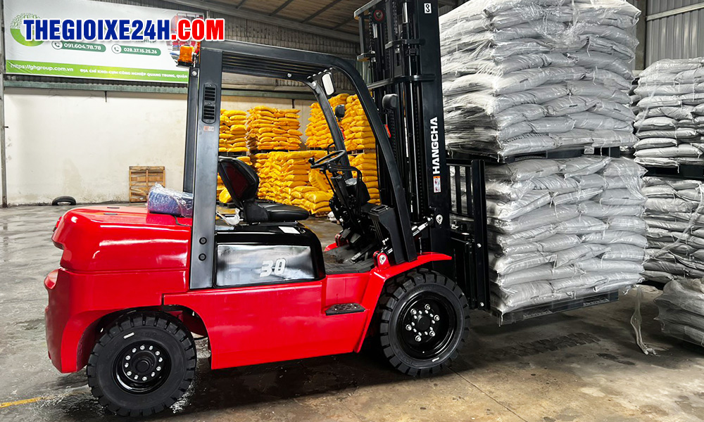 Ứng dụng của xe nâng dầu 3 tấn A Series Hangcha