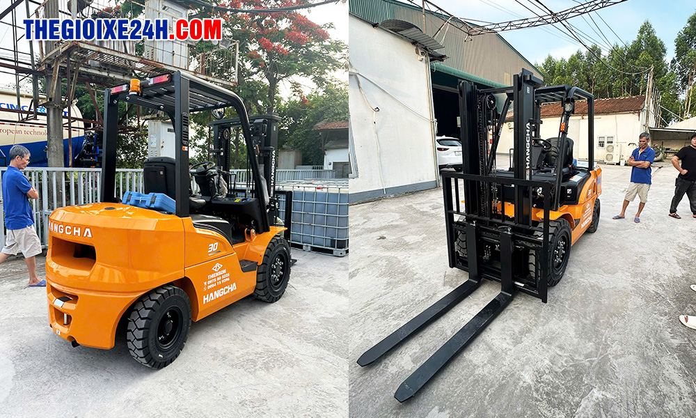 Xe nâng dầu 3 tấn dòng X Hangcha