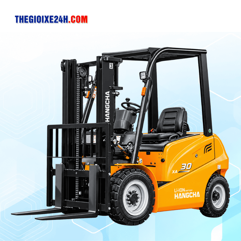 Xe nâng điện 2.5 tấn XA Series HANGCHA sử dụng pin Lithium-ion