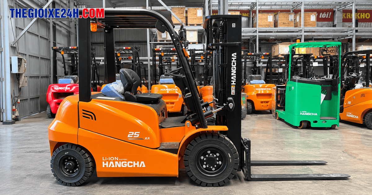 Xe nâng điện 2.5 tấn XA Series HANGCHA với 4 đặc điểm nổi bật