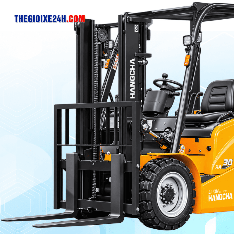 Xe nâng điện 2.5 tấn XA Series thực tế tại Thegioixe24h
