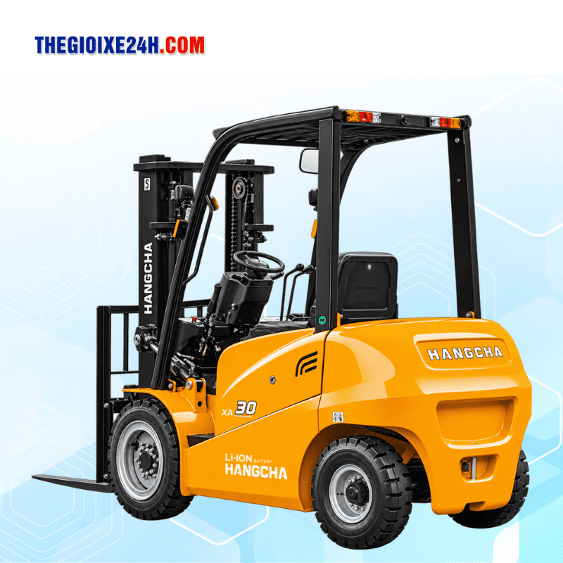 Xe nâng điện 2.5 tấn XA Series với thiết kế khung gầm chắc chắn